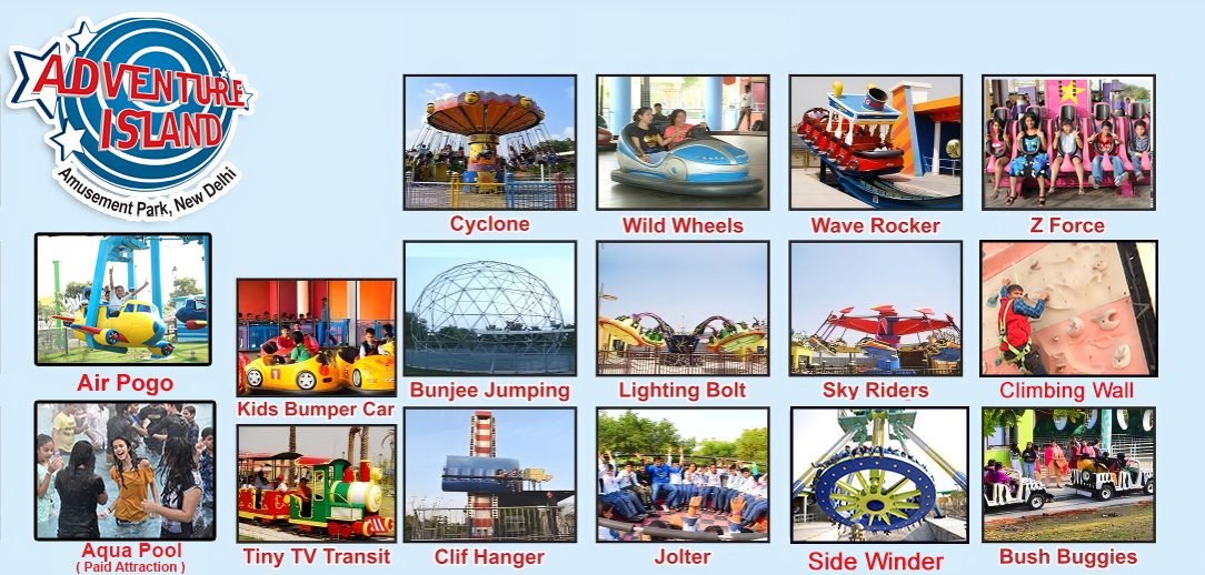 Adventure Island Limited | Theme Amusement Park in Delhi.